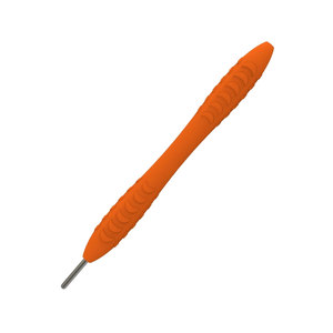 Sonde dentaire ergonomique orange, outil de nettoyage manuel, poignée antidérapante, autoclavable, socle conique orange, tige de miroir dentaire, Pakistan - Product Image 5