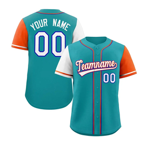 High Quality Baseball Jersey 100% Polyester Quick Dry Breathable <b>Custom</b> Logos Team Name Numbers Print Jersey for Men - Product Image 1