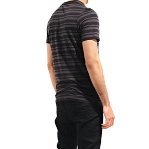 T-shirt Homme Oversize Nouveau Style Très Populaire Coupe Slim Col Polo en Coton Teint Uni Décontracté - Product Image 4