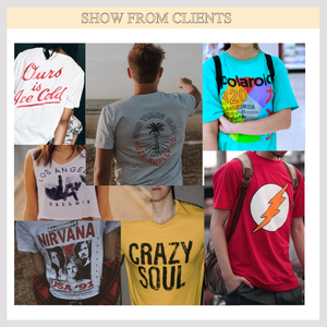 เสื้อยืดคุณภาพสูง 220 กรัม ทรงปกติ ผ้าคอตตอน 100% เนื้อหนา ระบายอากาศได้ดี ไม่ยับง่าย เหมาะสำหรับงานสตรีทแวร์  รับสั่งทำได้ - Product Image 6