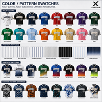 Maillot de baseball pour homme à manches courtes, imprimé, anti-humidité, ensemble uniforme coupe classique toutes saisons, couleur et design personnalisables