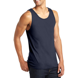Débardeur Homme Personnalisé Qualité Supérieure Vêtement de Sport Sans Manches avec Tissu Respirant Confortable Logo Personnalisé - Product Image 4