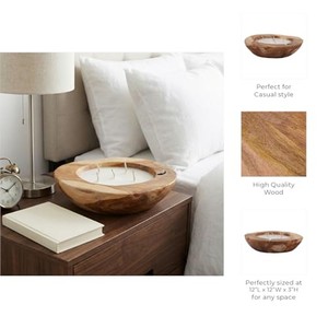 Porte-bougie hurricane artisanal en bois de teck et corde Aqdus Saleem |   Coastal Wholesale India TK-ROP14 - Product Image 5