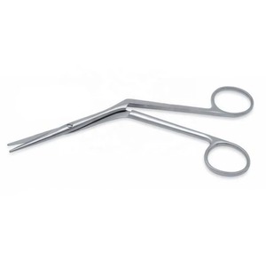 Tijeras Nasales Heyman de Acero Inoxidable 03-459-180, Juego de Instrumentos Quirúrgicos ORL Manuales para Corte Preciso de Tejido Nasal - Product Image 4