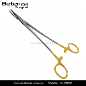 Portaagujas Curvo Reutilizable Heaney TC, Instrumento de Sutura Manual de Acero Inoxidable de Grado Médico, Clase I, OEM Quirúrgico - Product Image 3