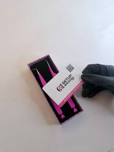 แหนบดัดขนตาสีชมพูร้อน 45/90 องศา ผลิตจากสแตนเลสเคลือบสีเงิน ปลายไฟเบอร์ ป้องกันแม่เหล็ก ป้องกันไฟฟ้าสถิตย์ จับถนัดมือ ใช้งานได้อย่างราบรื่น - Product Image 2
