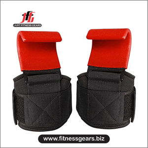 ตะขอเกี่ยวยกน้ำหนัก JUST FITNESS แบบหนาพิเศษ ผลิตจากผ้าสแปนเด็กซ์/โพลีเอสเตอร์ กันลื่น ปรับแต่งสีโลโก้ได้ พร้อมซิปปิด ใช้ได้ทั้งชายและหญิง สำหรับออกกำลังกาย - Product Image 6