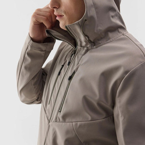 Nouvelle Veste Softshell en Toile Hiver 2026 Respirante Coupe-Vent Écologique Séchage Rapide Légère Prix Abordable - Product Image 4