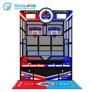 DremFuns Ticket Redemption Arcade Machine à pièces 100 pouces Pinnacle <span class=keywords><strong>Shooter</strong></span> Basketballs Shooting Game Machine - Product Image 2