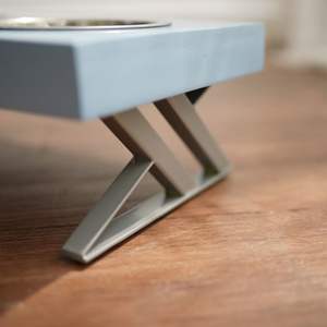 Comederos Elevados para Perros de Acero Inoxidable, Comederos Elevados para Gatos Estilo Mármol con Soporte, Juego de Accesorios de Lujo para Mascotas - Product Image 5