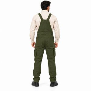 Combinaison ignifuge personnalisée avec logo pour les opérateurs de plantes et fourniture d'uniformes pour la vente en gros de vêtements de travail industriels, étiquette personnalisée - Product Image 3
