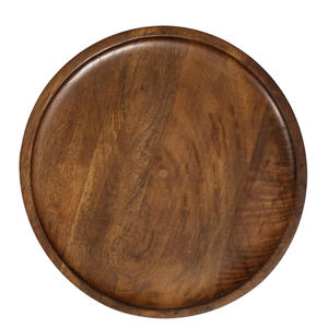 Platos de aperitivo de madera de mango ecológicos multiusos bandejas de servicio platos de comida decorativos tablas de queso desayuno cena uso - Product Image 6