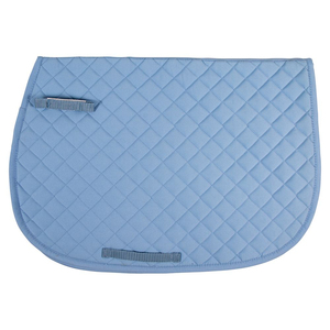 Tapis de selle matelassé rose tout usage avec sangle de harnais, coque en coton, rembourrage en polyester, pour l'équitation - Product Image 4