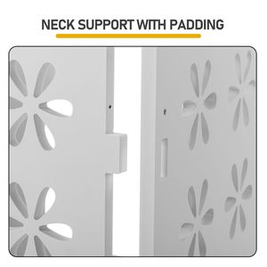 Tavolino Moderno in Noce a 3 Ripiani con Design Floreale e Apertura ad Arco per Uso Interno/Esterno - Product Image 5