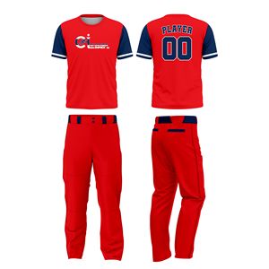 Ensemble d'uniformes de softball confortables en tissu anti-transpiration, design d'équipe personnalisé, vêtements de sport 100 % polyester, séchage rapide, respirant, coupe courte - Product Image 5