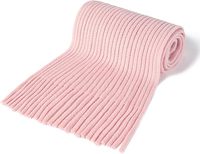Écharpe tricotée unisexe de qualité export - Cache-cou d'hiver mondial - Écharpe durable en tricot côtelé doux avec logo personnalisé