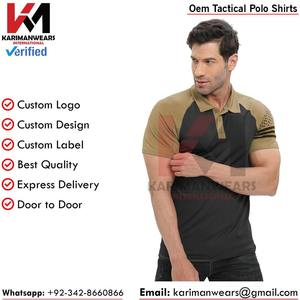 Camiseta Polo Táctica Ergonómica, Cómoda, Transpirable, de Secado Rápido, Multiusos para Deportes de Campo y Aire Libre - Product Image 4