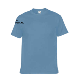 Men's <b>Black</b> Short Sleeve O-Neck T-Shirt 100% Cotton Jersey Regular Fit Casual Solid Color Knitted <b>Plain</b> Dyed - Product Image 3