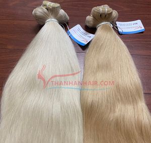 Extensiones de cabello de trama de máquina más vendidas Remy Virgin Cutícula dibujada doble alineada de Thanh Hair Factory - Product Image 4