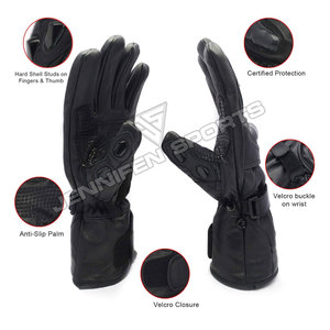 Guantes de Motociclismo Personalizados con Protección para los Nudillos para Hombre, Guantes de Cuero Premium para Motocicleta, Precio al por Mayor - Product Image 5