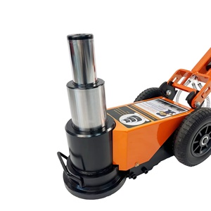 30t Đỏ ba giai đoạn khí nén thủy lực sàn không khí Jack Dễ sử dụng jack thép cho xe tải nặng và xe buýt - Product Image 3