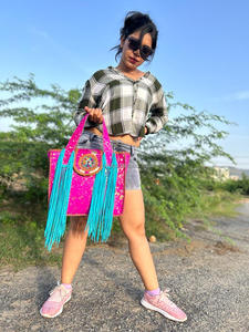 Hot Sale <b>Designer</b> <b>Bags</b> Cowhide Fur Leather Tote <b>Bag</b> Women Multi Use Stylish Purse New Arrival Hair on Hide Metallic Fur Handbags - Product Image 3