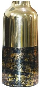 Elegant Antique Gold & Black Color Combination <b>Decorative</b> Flower <b>Vase</b> for Living Room Bedroom & Home Decor <b>Vase</b> for Sell - Product Image 2