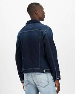 OEM Men's Denim <b>Jacket</b> with Custom Embroidery | Private Label Jean Apparel Manufacturer - Product Image 3