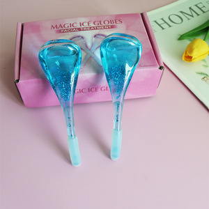 Esferas Faciales de Vidrio Borosilicato, Bola de Masaje Refrescante, Herramienta de Belleza Criogénica, Martillo Frío para Reafirmar la Piel - Product Image 5