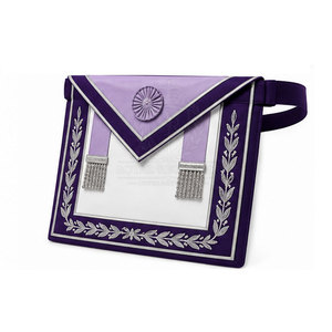 Vente directe d'usine Tablier maçonnique en tissu premium durable avec logo personnalisé Tablier maçonnique à prix abordable - Product Image 6