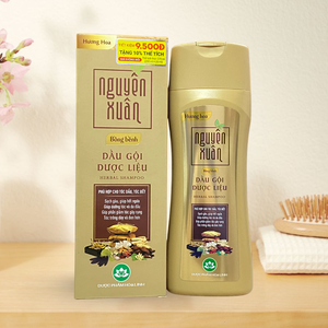 Champú Herbal Floral para Cabello Graso, Control de Grasa, Cuidado del Cuero Cabelludo, Limpieza Profunda, Frescura Ligera, Extracto Natural, Fórmula Suave - Product Image 1