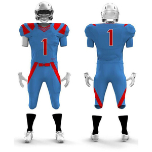 Unique Style American Football Uniform Custom Team <b>Name</b> Front Breathable Quick Dry Short Sleeve Sports Wear Jerseys Plus Size - Product Image 5