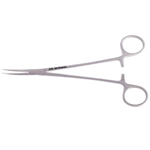 Pinzas Quirúrgicas para Control de Vasos Sanguíneos, Instrumento de Acero Inoxidable de 18 cm, Pinzas Hemostáticas Jacobson Curvas, Instrumento Médico - Product Image 6