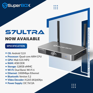 Superbox S7 Ultra Smart TV <b>Box</b> <b>Android</b> 12 4GB RAM 128GB ROM 6K WiFi 6 7-Day USA Ready Stock - Product Image 2