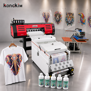 Stampante DTF Fluorescente da 60cm con Testine di Stampa <span class=keywords><strong>Epson</strong></span> XP600, Macchina Professionale per Stampa su Film Transfer per Magliette - Product Image 2