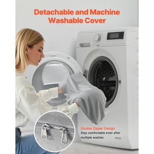 Cuscino a G per Gravidanza con Supporto Completo per il Corpo, Fodera Rimovibile e Lavabile, Morbido Ausilio per Allattamento e Sonno - Product Image 3