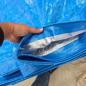 Rouleau de bâche en PE haute qualité, durable et robuste, stabilisé aux UV, résistant aux déchirures, imperméable, pour couvertures de camions - Product Image 5