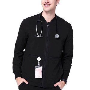 Medical <b>Jacket</b> Healthcare Clinic Hospital Uniform Comfortable Polyester Cotton Laboratory Workwear Factory Direct - Product Image 1