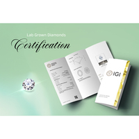 Diamante Cultivado en Laboratorio con Certificación IGI, Corte Ovalado de 1.85 Quilates, Color E, Claridad VS1, Corte Excelente, CVD/HPHT, Número de Registro Sintético 647414301