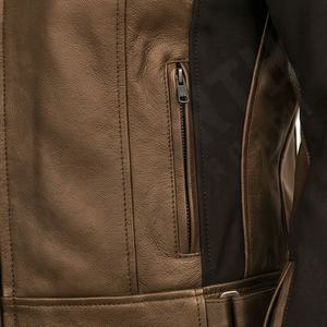 Veste de moto en cuir véritable pour homme de qualité supérieure, nouvelle arrivée, vestes de moto d'hiver, protections amovibles, personnalisables - Product Image 5