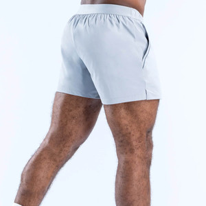 Shorts Deportivos Azules para Hombre, de Alta Demanda, para Gimnasio y Entrenamiento, con Logotipo Personalizado, Cintura Elástica, Bolsillos con Ribete, Shorts de Baño para Hombre - Product Image 4
