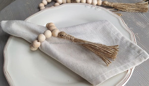 Crystal embellished <b>napkin</b> rings add sparkle to table decor, perfect for <b>parties</b>, weddings, and celebration dinners. - Product Image 5