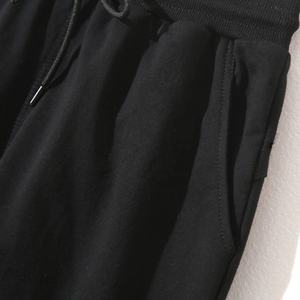 Pantalones cortos de cintura elástica con estampado de algodón puro para niñas de primavera y verano personalizados, pantalones cortos de casa con oso Floral para mujer - Product Image 2