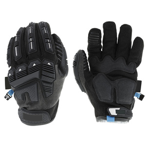 Synthetic Leather Amara Mechanical Gloves Heavy Duty Tpr Inject Abrasion Resistant Hand Protection Safety Work Gloves - Product Image 1