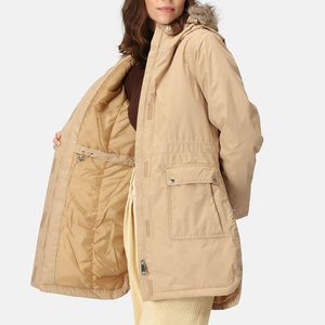 Top Quality <b>Women's</b> Winter <b>Parkas</b> Ladies Jackets Long Sleeve Plush Warm Overcoat <b>Waterproof</b> With Detachable <b>Women's</b> <b>Parka</b> Jacket - Product Image 6