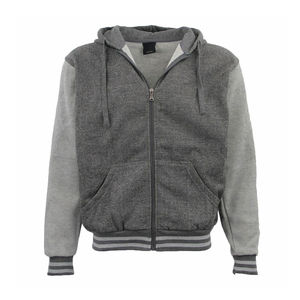 Sweat à capuche zippé de qualité supérieure pour hommes, personnalisable, respirant, en polaire, avec motif imprimé, pour l'hiver - Product Image 6