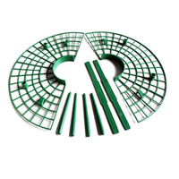 Supports de culture en plastique pour fraises, plateaux de maintien pour plantes, étagères de culture, support de protection anti-putréfaction, cadre de levage pour jardinage, maintien des fruits et baies