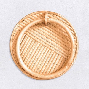 <b>Kitchen</b> organizer rattan <b>towel</b> <b>holder</b> ring scarf hanger good quality hand <b>towels</b> wall rack - Product Image 1