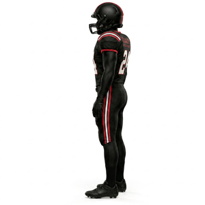 Uniforme de Fútbol Americano Personalizado para Escuelas Secundarias y Uniforme de Fútbol Americano Personalizado para Adultos Disponible en Múltiples Colores - Product Image 4