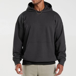 Sudadera con Capucha para Hombre, Nueva Colección 2026, 100% Algodón Tejido, Corte Regular Informal, Transpirable, con Bolsillos, para Otoño - Product Image 1